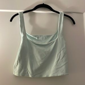 Babaton square neck crop top